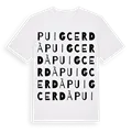 Puigcerdà ordlek t-shirt