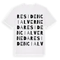 Residencial Verneda ordlek t-shirt