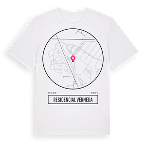 Residencial Verneda t-shirt – ekologisk bomull t-shirt från Pinshirt