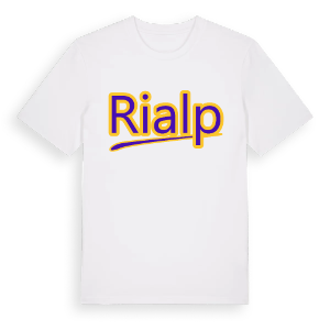 Rialp baseball t-shirt – ekologisk bomull t-shirt från Pinshirt