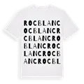 Roc Blanc ordlek t-shirt
