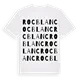 Roc Blanc ordlek t-shirt