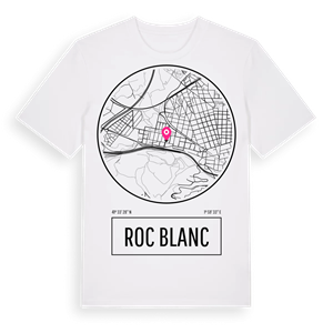 Roc Blanc t-shirt – ekologisk bomull t-shirt från Pinshirt