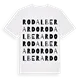 Rodal Berardo ordlek t-shirt