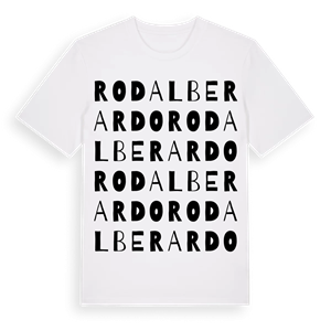 Rodal Berardo ordlek t-shirt – ekologisk bomull t-shirt från Pinshirt