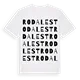 Rodal Est ordlek t-shirt