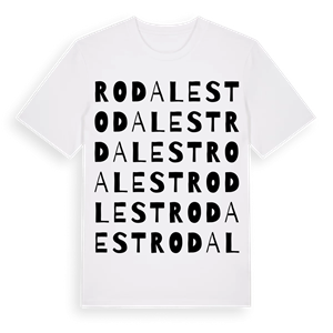 Rodal Est ordlek t-shirt – ekologisk bomull t-shirt från Pinshirt