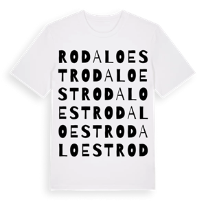 Rodal Oest ordlek t-shirt – ekologisk bomull t-shirt från Pinshirt