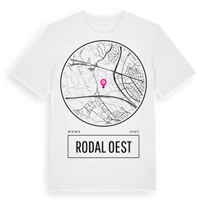 Rodal Oest t-shirt – ekologisk bomull t-shirt från Pinshirt