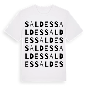 Saldes ordlek t-shirt – ekologisk bomull t-shirt från Pinshirt