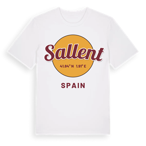 Sallent cirkel t-shirt – ekologisk bomull t-shirt från Pinshirt