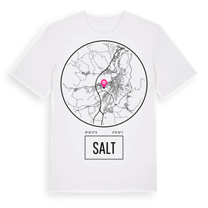Salt t-shirt – ekologisk bomull t-shirt från Pinshirt