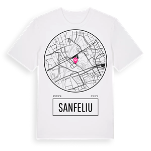 Sanfeliu t-shirt – ekologisk bomull t-shirt från Pinshirt