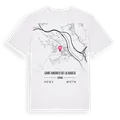 Sant Andreu de la Barca karta t-shirt
