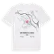 Sant Andreu de la Barca karta t-shirt