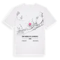 Sant Andreu de Llavaneres karta t-shirt