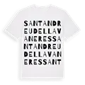 Sant Andreu de Llavaneres ordlek t-shirt