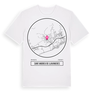 Sant Andreu de Llavaneres t-shirt – ekologisk bomull t-shirt från Pinshirt