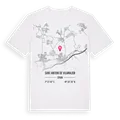 Sant Antoni de Vilamajor karta t-shirt
