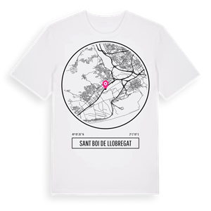 Sant Boi de Llobregat t-shirt – ekologisk bomull t-shirt från Pinshirt