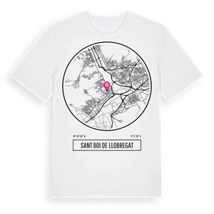 Sant Boi de Llobregat t-shirt – ekologisk bomull t-shirt från Pinshirt