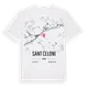 Sant Celoni karta t-shirt