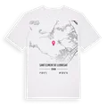Sant Climent de Llobregat karta t-shirt