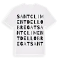 Sant Climent de Llobregat ordlek t-shirt