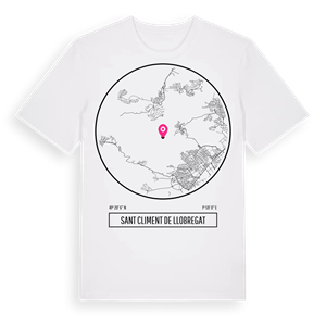 Sant Climent de Llobregat t-shirt – ekologisk bomull t-shirt från Pinshirt