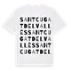Sant Cugat del Vallès ordlek t-shirt