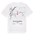 Sant Cugat Sesgarrigues karta t-shirt
