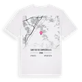 Sant Fost de Campsentelles karta t-shirt