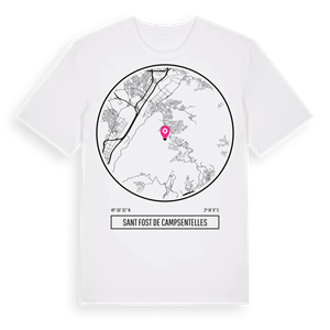 Sant Fost de Campsentelles t-shirt – ekologisk bomull t-shirt från Pinshirt