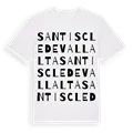Sant Iscle de Vallalta ordlek t-shirt