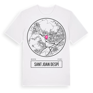 Sant Joan Despí t-shirt – ekologisk bomull t-shirt från Pinshirt