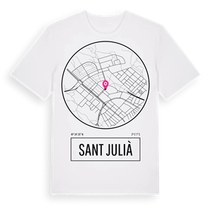 Sant Julià t-shirt – ekologisk bomull t-shirt från Pinshirt