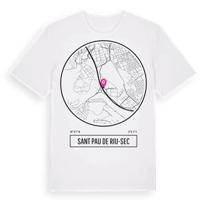 Sant Pau de Riu-sec t-shirt – ekologisk bomull t-shirt från Pinshirt