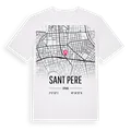 Sant Pere karta t-shirt