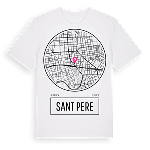 Sant Pere t-shirt – ekologisk bomull t-shirt från Pinshirt