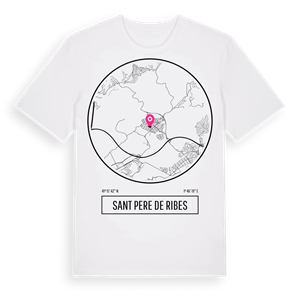 Sant Pere de Ribes t-shirt – ekologisk bomull t-shirt från Pinshirt