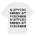 Sant Pere Nord ordlek t-shirt