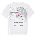Sant Quirze del Vallès karta t-shirt