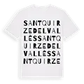 Sant Quirze del Vallès ordlek t-shirt