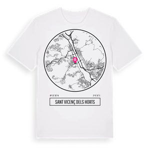 Sant Vicenç dels Horts t-shirt – ekologisk bomull t-shirt från Pinshirt