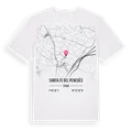 Santa Fe del Penedès karta t-shirt