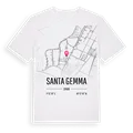 Santa Gemma karta t-shirt