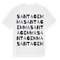 Santa Gemma ordlek t-shirt