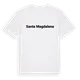 Santa Magdalena fetstil t-shirt