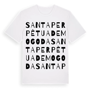 Santa Perpètua de Mogoda ordlek t-shirt – ekologisk bomull t-shirt från Pinshirt