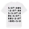 Santa Rosa ordlek t-shirt